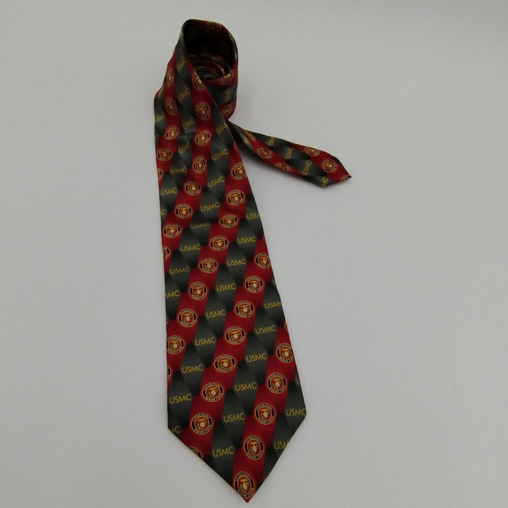 Eagles Wings USMC Silk Tie
